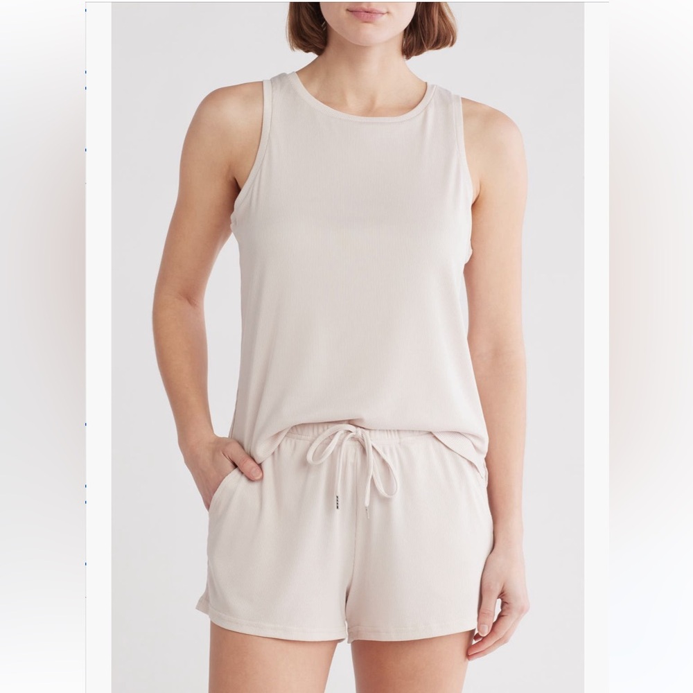 NWT Nicole Miller Pajama Shorts Set